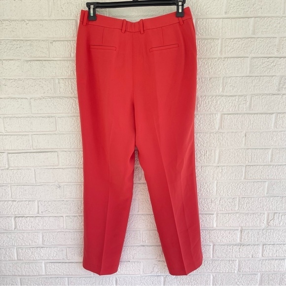 NEW Lafayette 148 Clinton Pant Vibrant Coral MPC29R-6147 Size 8 NWT - Picture 10 of 10